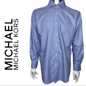 Michael Kors  Non Iron Long Sleeve Dress Shirt Size 16.5